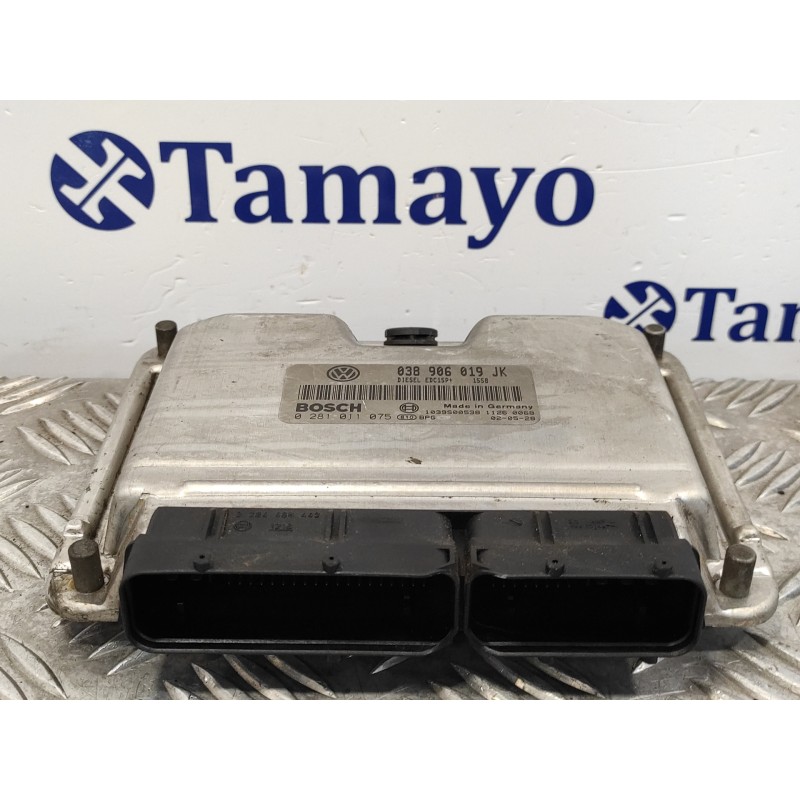 Recambio de centralita motor uce para volkswagen polo (9n1) 1.9 tdi referencia OEM IAM 0281011075 EDC15P+ 038906019JK