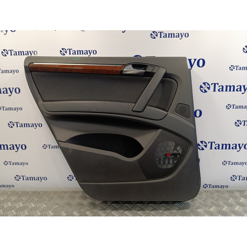 Recambio de guarnecido puerta trasera izquierda para audi q7 (4l) 3.0 v6 24v tdi referencia OEM IAM 4L0867305B  