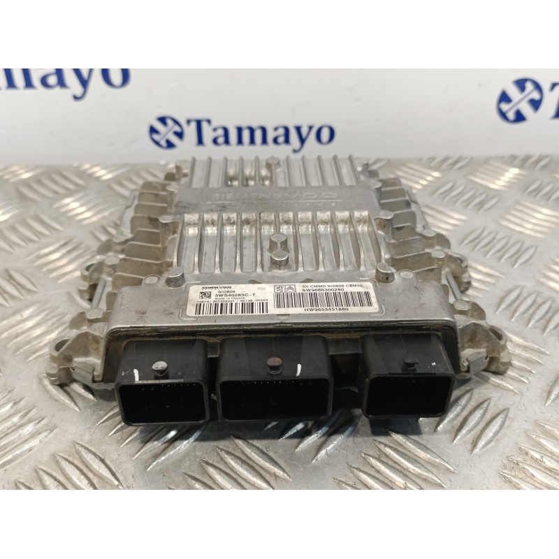 Recambio de centralita motor uce para citroen c2 1.4 hdi referencia OEM IAM 5WS40285CT 9653451880 9660300280