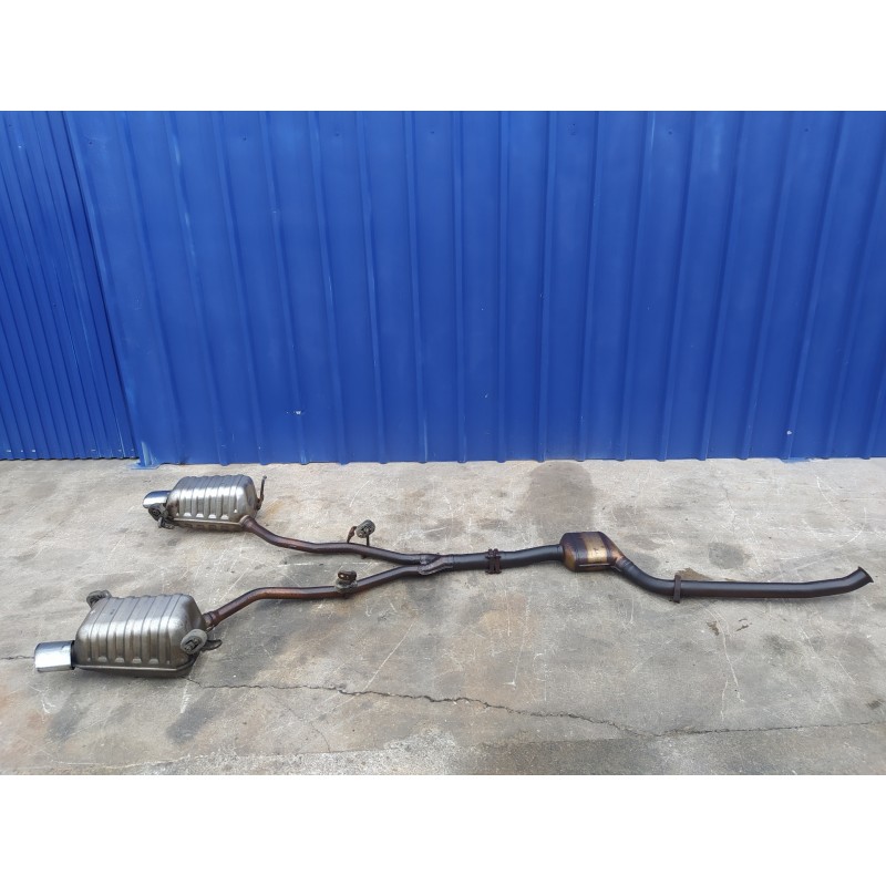 Recambio de tubo escape trasero para mercedes clase slk (w171) roadster 1.8 cat referencia OEM IAM KT0214 A17149110 A17149111