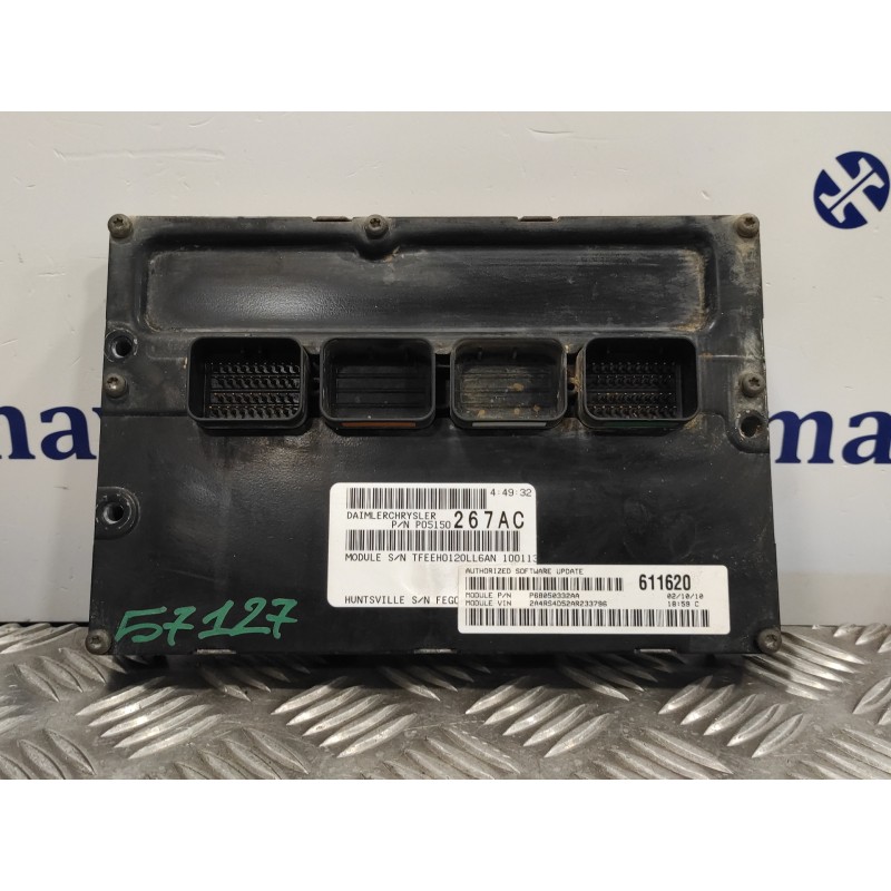 Recambio de centralita motor uce para chrysler grand voyager 2.8 crd cat referencia OEM IAM P05150267AC P68050332AA 40160622