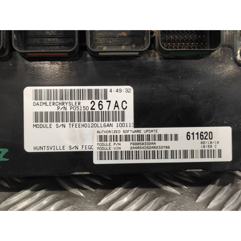 CENTRALITA MOTOR UCE P05150267AC P68050332AA 40160622