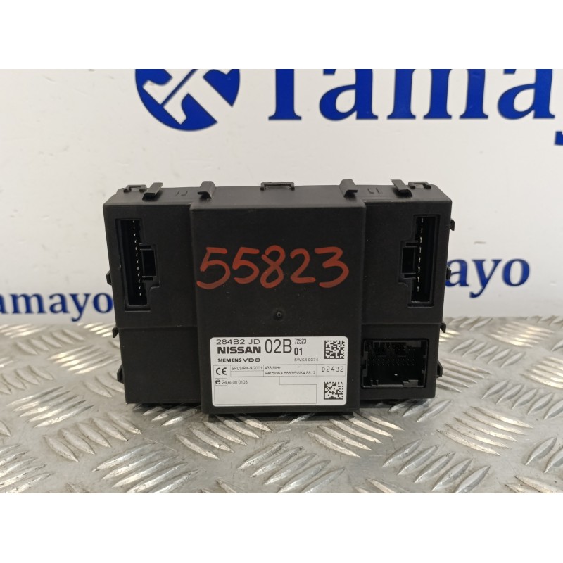 Recambio de modulo confort para nissan qashqai (j10) 2.0 dci turbodiesel cat referencia OEM IAM 284B2JD02B 5WK48812 5WK49374
