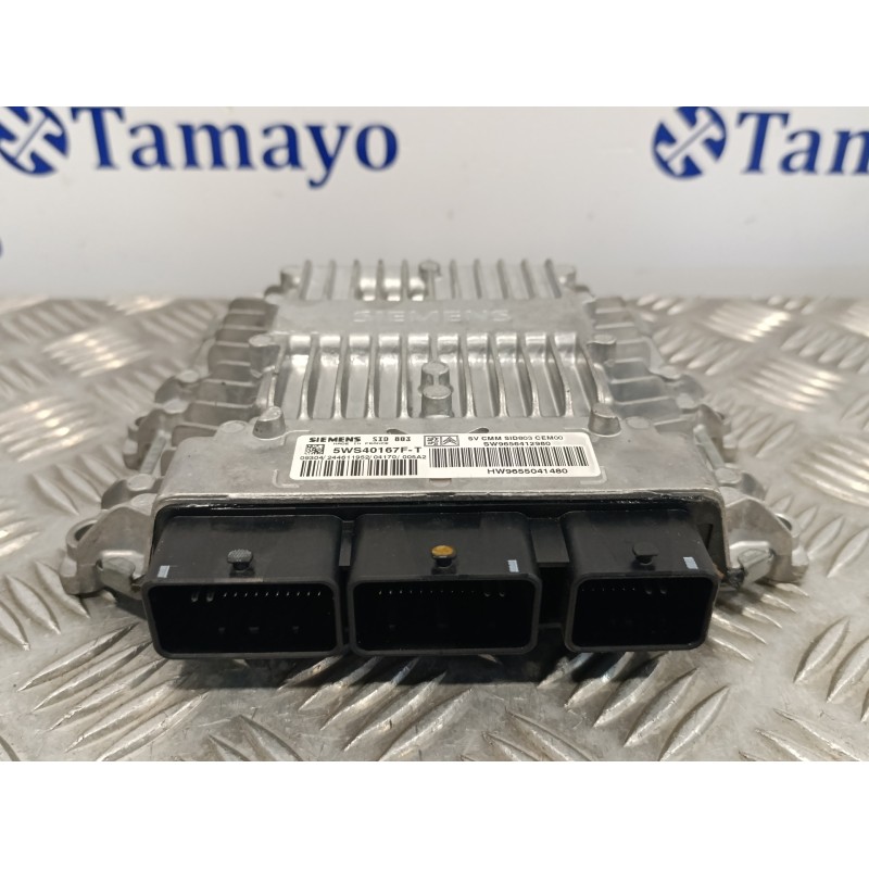 Recambio de centralita motor uce para peugeot 407 2.0 16v cat referencia OEM IAM 5WS40167FT HW9655041480 SW9656412980