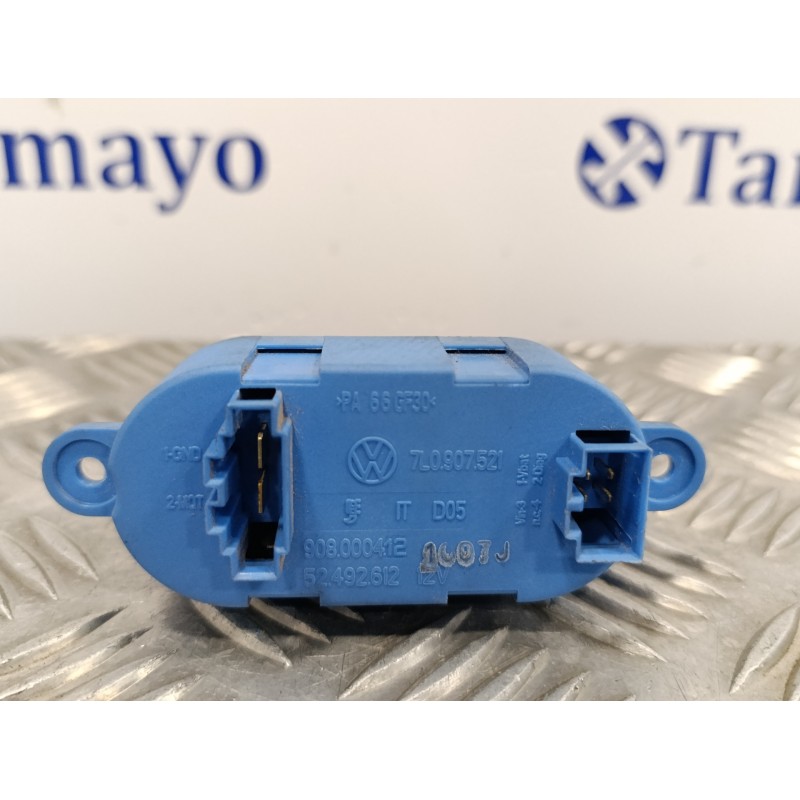 Recambio de resistencia calefaccion para volkswagen t5 transporter/furgoneta 2.5 tdi referencia OEM IAM 7L0907521 52492612 90800