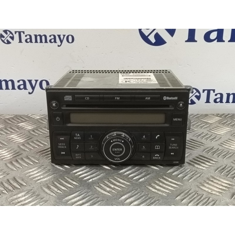 Recambio de sistema audio / radio cd para nissan qashqai (j10) 2.0 dci turbodiesel cat referencia OEM IAM 28185JD00A B03104 PN28