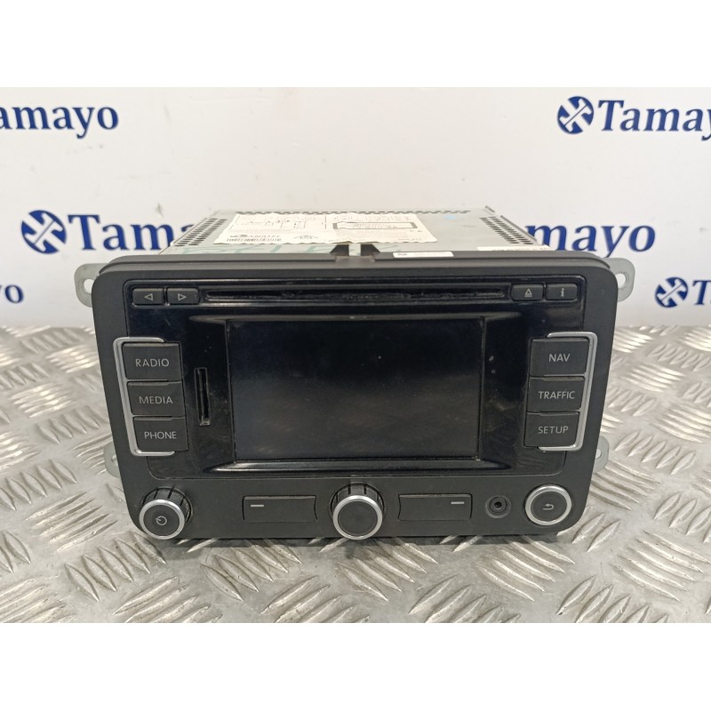 Recambio de sistema audio / radio cd para volkswagen t5 transporter (7e) 2.0 tdi cat (cfca) referencia OEM IAM 3C0035279G VWZAZ2