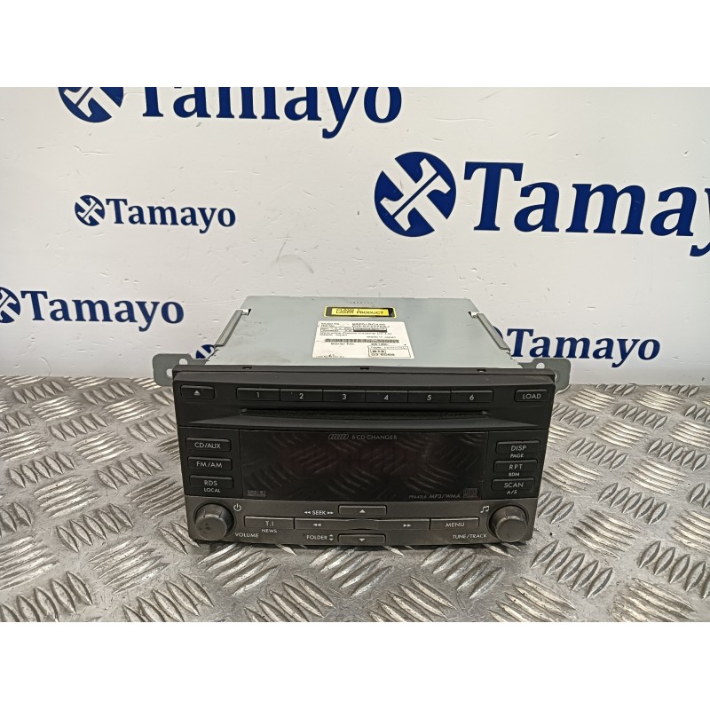 Recambio de sistema audio / radio cd para subaru forester s12 2.0 diesel cat referencia OEM IAM 86201SC440  CQEF7770AJ