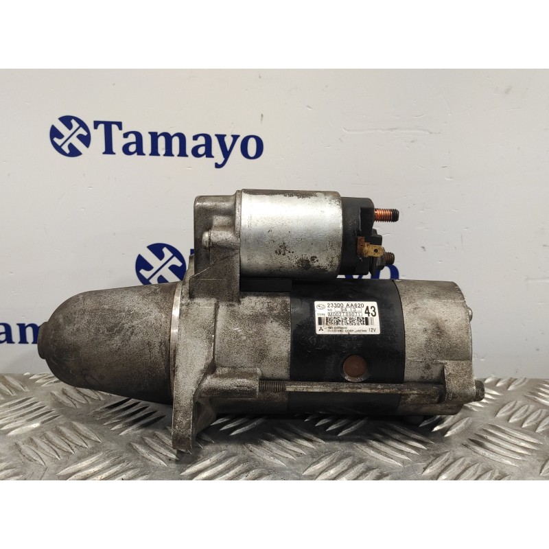 Recambio de motor arranque para subaru forester s12 2.0 diesel cat referencia OEM IAM 23300AA620  M002T89071