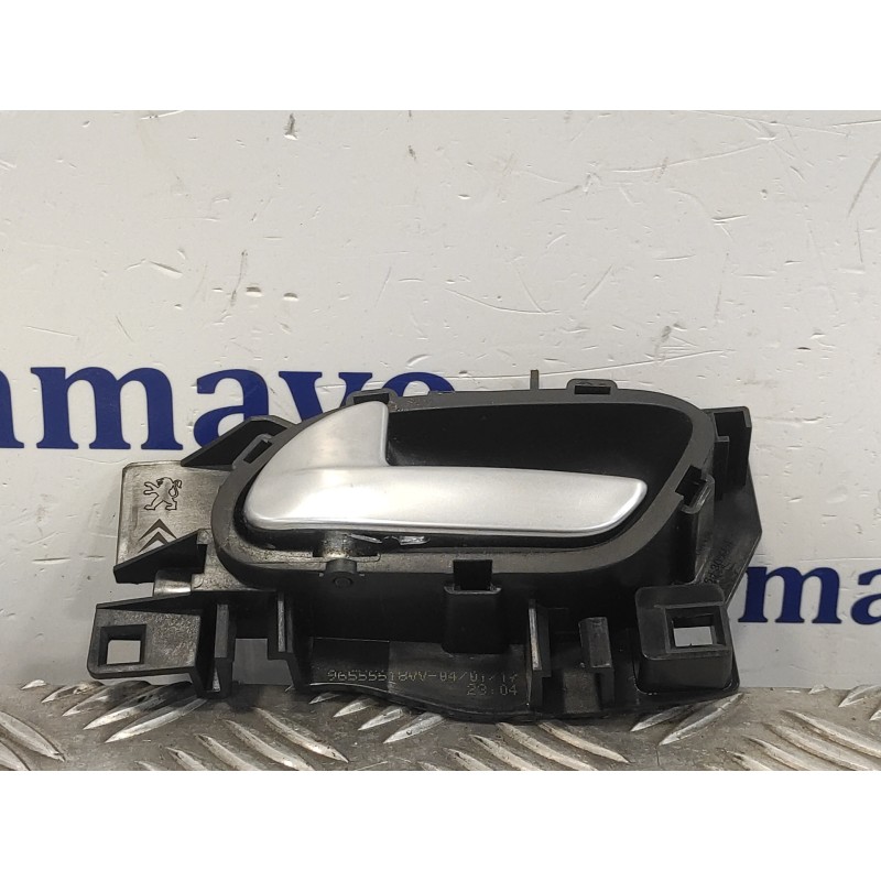 Recambio de maneta interior delantera izquierda para peugeot 2008 (--.2013) 1.2 12v e-thp / puretech referencia OEM IAM 96555518