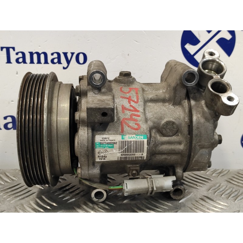 Recambio de compresor aire acondicionado para renault clio iii 1.5 dci diesel referencia OEM IAM 8200953359A  SD6V121918