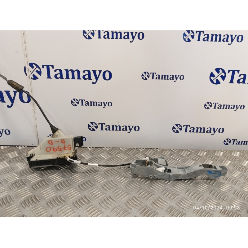 Recambio de cerradura puerta delantera derecha para peugeot 2008 (--.2013) 1.2 12v e-thp referencia OEM IAM 9812500780  
