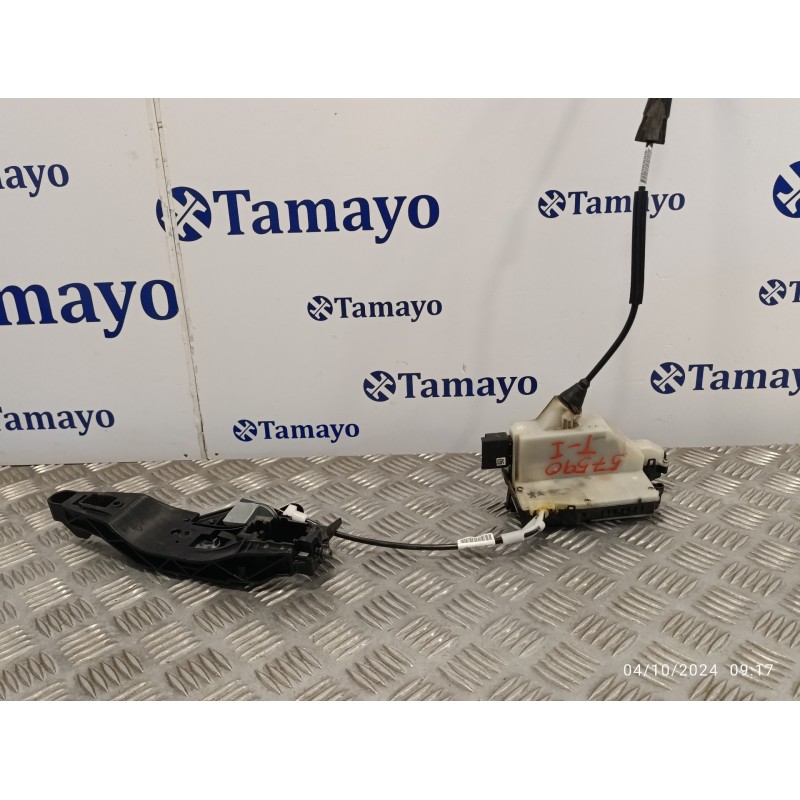 Recambio de cerradura puerta trasera izquierda para peugeot 2008 (--.2013) 1.2 12v e-thp referencia OEM IAM 9812501280  