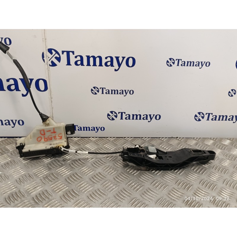 Recambio de cerradura puerta trasera derecha para peugeot 2008 (--.2013) 1.2 12v e-thp referencia OEM IAM 9812501180  