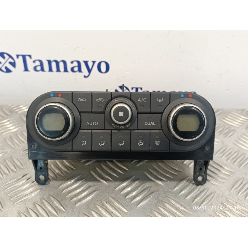 Recambio de mando climatizador para nissan qashqai (j10) 2.0 dci turbodiesel cat referencia OEM IAM 27500JD45C  A02000A7706001