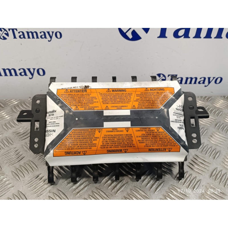 Recambio de airbag delantero derecho para nissan qashqai (j10) 2.0 dci turbodiesel cat referencia OEM IAM 98515JD05A  606565100D