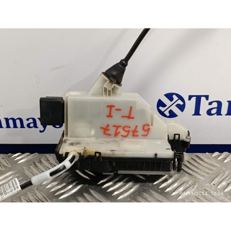 Recambio de cerradura puerta trasera izquierda para peugeot 2008 (--.2013) 1.2 12v e-thp / puretech referencia OEM IAM 981250128