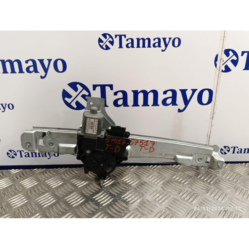 Recambio de elevalunas trasero derecho para peugeot 2008 (--.2013) 1.2 12v e-thp / puretech referencia OEM IAM 9816401480 013082