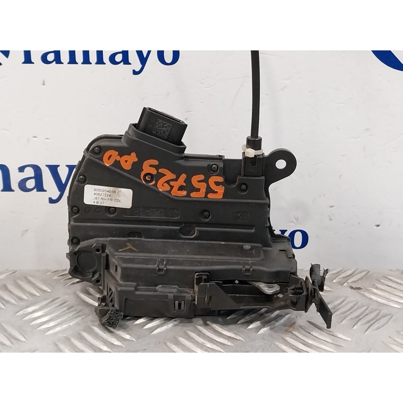Recambio de cerradura puerta delantera derecha para renault captur 1.5 dci diesel fap energy referencia OEM IAM 805020401R  