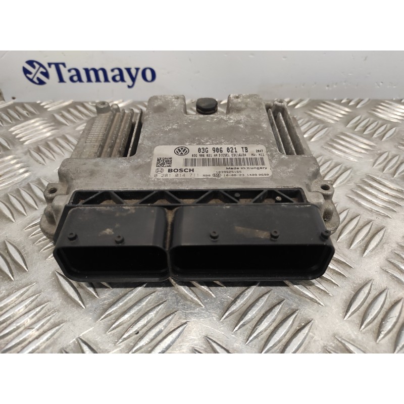 Recambio de centralita motor uce para skoda octavia berlina (1z3) 1.9 tdi referencia OEM IAM 0281014711 EDC16U34 03G906021TB