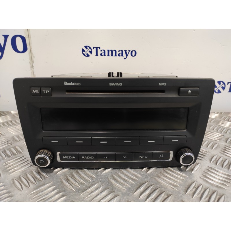 Recambio de sistema audio / radio cd para skoda octavia berlina (1z3) 1.9 tdi referencia OEM IAM 1Z0035161F  7648256360