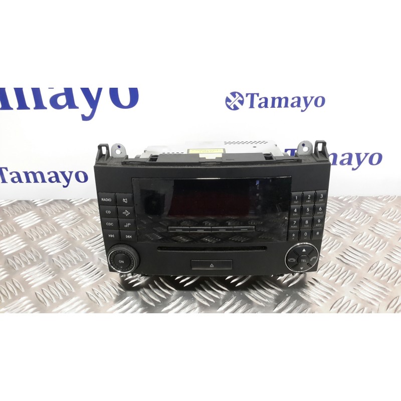 Recambio de sistema audio / radio cd para mercedes clase a (w169) 2.0 cdi cat referencia OEM IAM A1698204789  MF2550