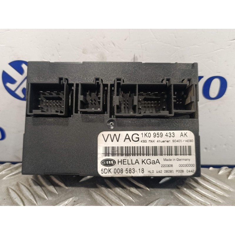 Recambio de modulo confort para volkswagen caddy ka/kb (2k) 1.9 tdi referencia OEM IAM 1K0959433AK  5DK008583