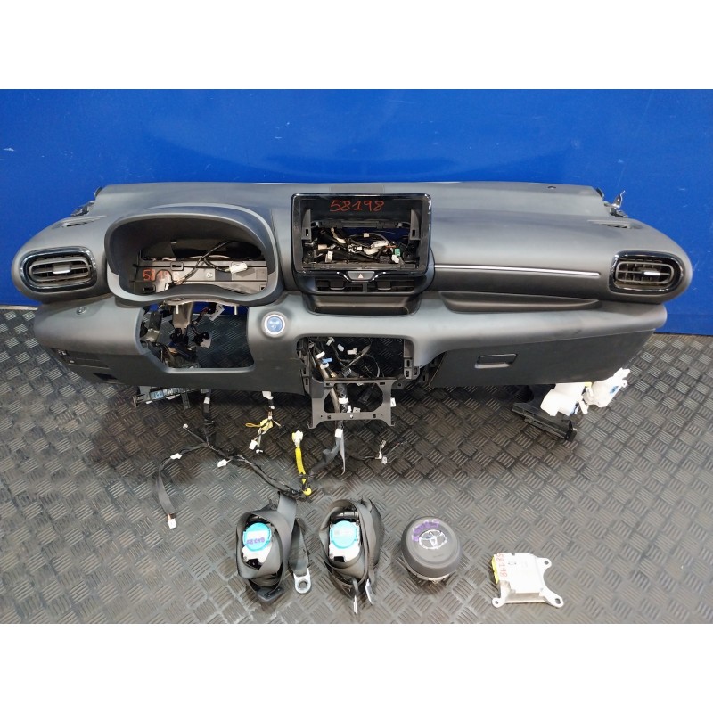 Recambio de kit airbag para toyota yaris (xpa1f/mxph11/chxnbw) hybrid 1.5cc referencia OEM IAM 55302K0060C0 73210K0010C0 73220K0
