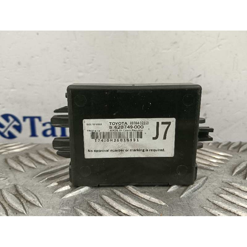 Recambio de centralita aire acondicionado para toyota yaris (xpa1f/mxph11/chxnbw) hybrid 1.5cc referencia OEM IAM 8978402220  62