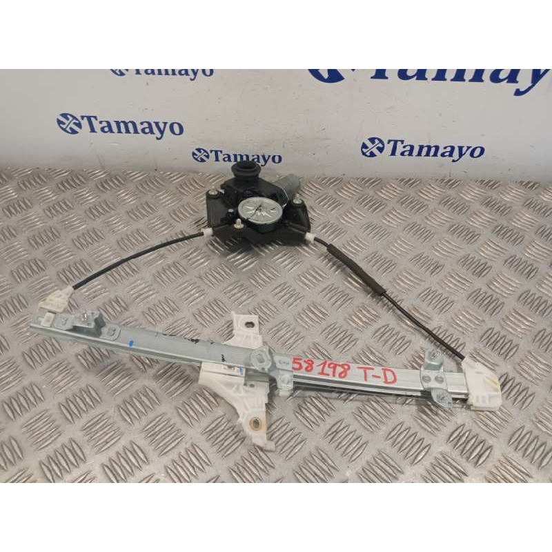 Recambio de elevalunas trasero derecho para toyota yaris (xpa1f/mxph11/chxnbw) hybrid 1.5cc referencia OEM IAM 85710K0010  06202