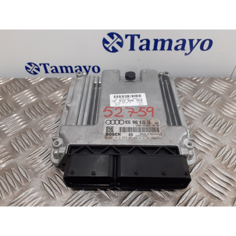 Recambio de centralita motor uce para audi a4 berlina (8e) 2.0 tdi referencia OEM IAM 03G906016JD EDC16U31 0281012654