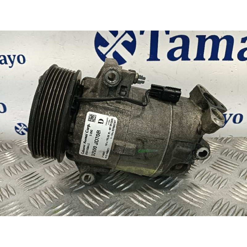 Recambio de compresor aire acondicionado para nissan qashqai (j10) 2.0 dci turbodiesel cat referencia OEM IAM 92600JD70B A410116