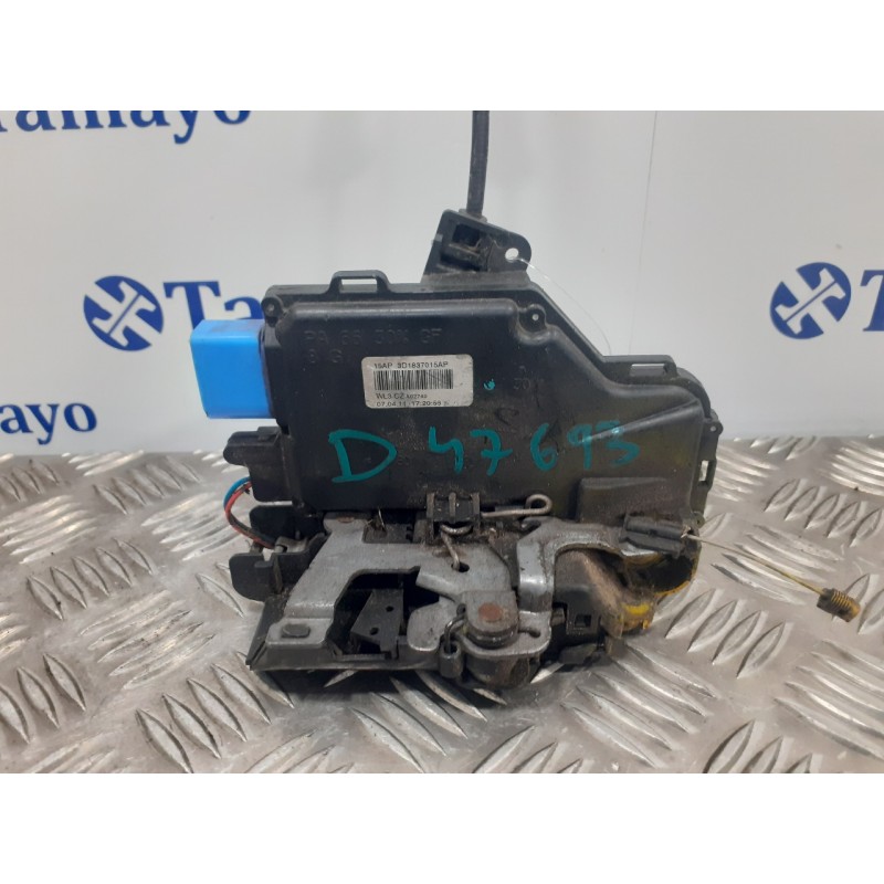 Recambio de cerradura puerta delantera izquierda para skoda octavia berlina (1z3) 1.6 tdi dpf referencia OEM IAM 3D1837015AP  