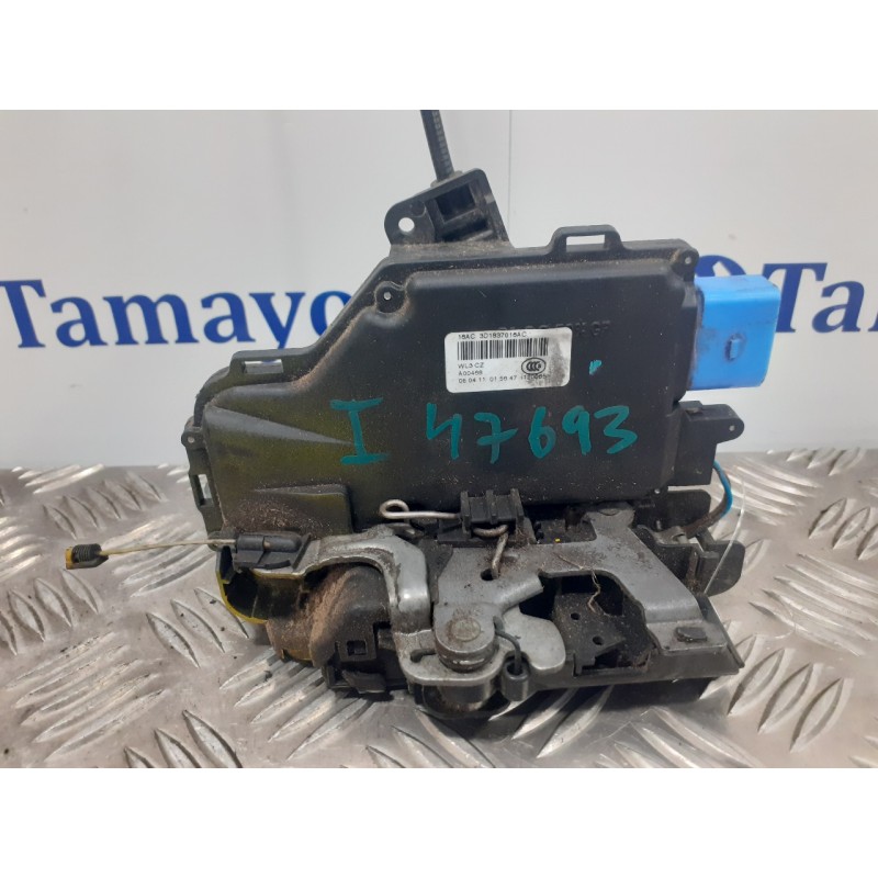 Recambio de cerradura puerta delantera izquierda para skoda octavia berlina (1z3) 1.6 tdi dpf referencia OEM IAM 3D1837016AC  
