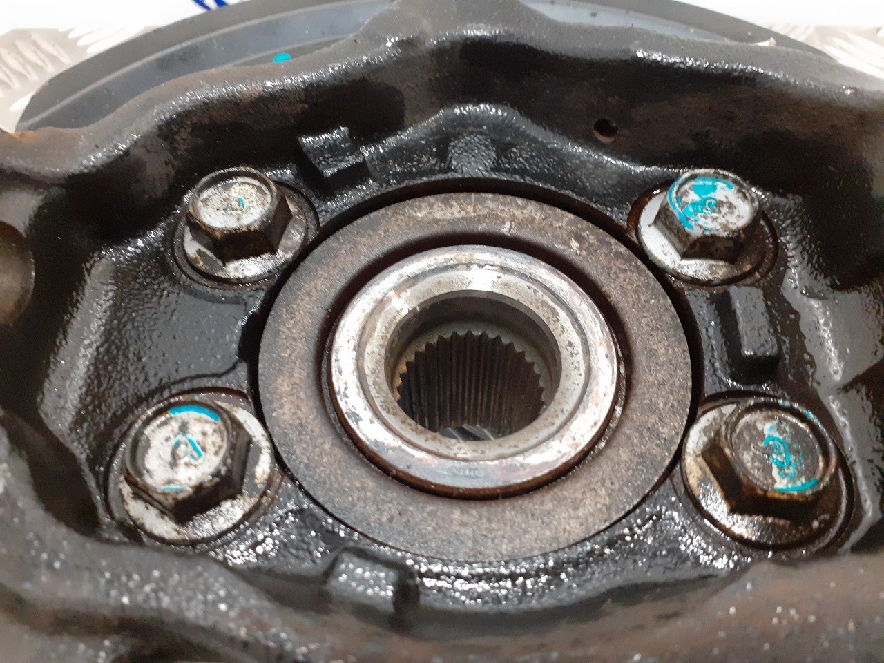 RADNABE VORNE LINKS / 1022524 FÜR RENAULT KOLEOS 2.0 DCI DIESEL FAP CAT - Bild 3 von 10