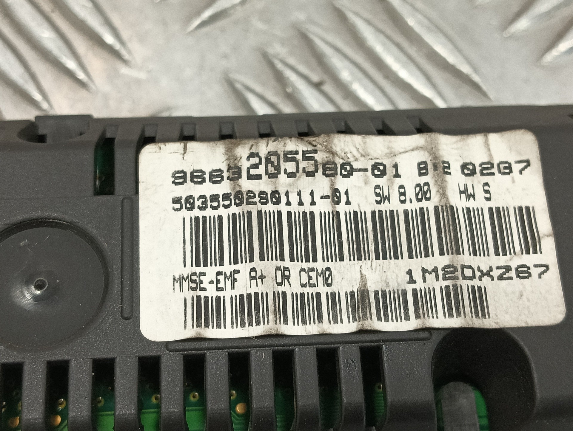 9663205580 DISPLAY MULTIFUNZIONE / 503550290111 / 1076092 PER PEUGEOT 207 1.4 HD - Foto 7 di 10