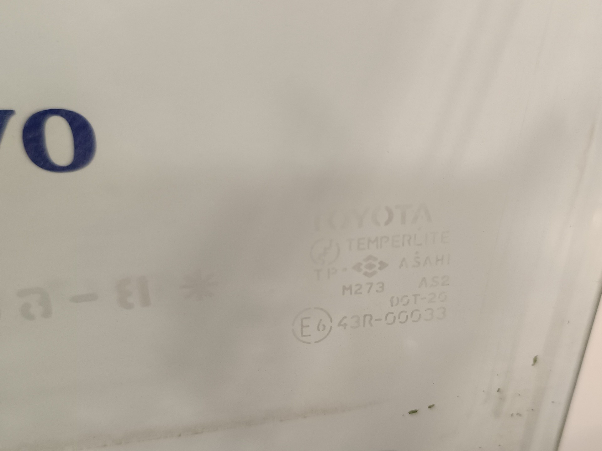 43R00033 LUNA DELANTERA DERECHA / 1081018 PARA TOYOTA 4-RUNNER N13 3.0 TURBODI - Imagen 10 de 10