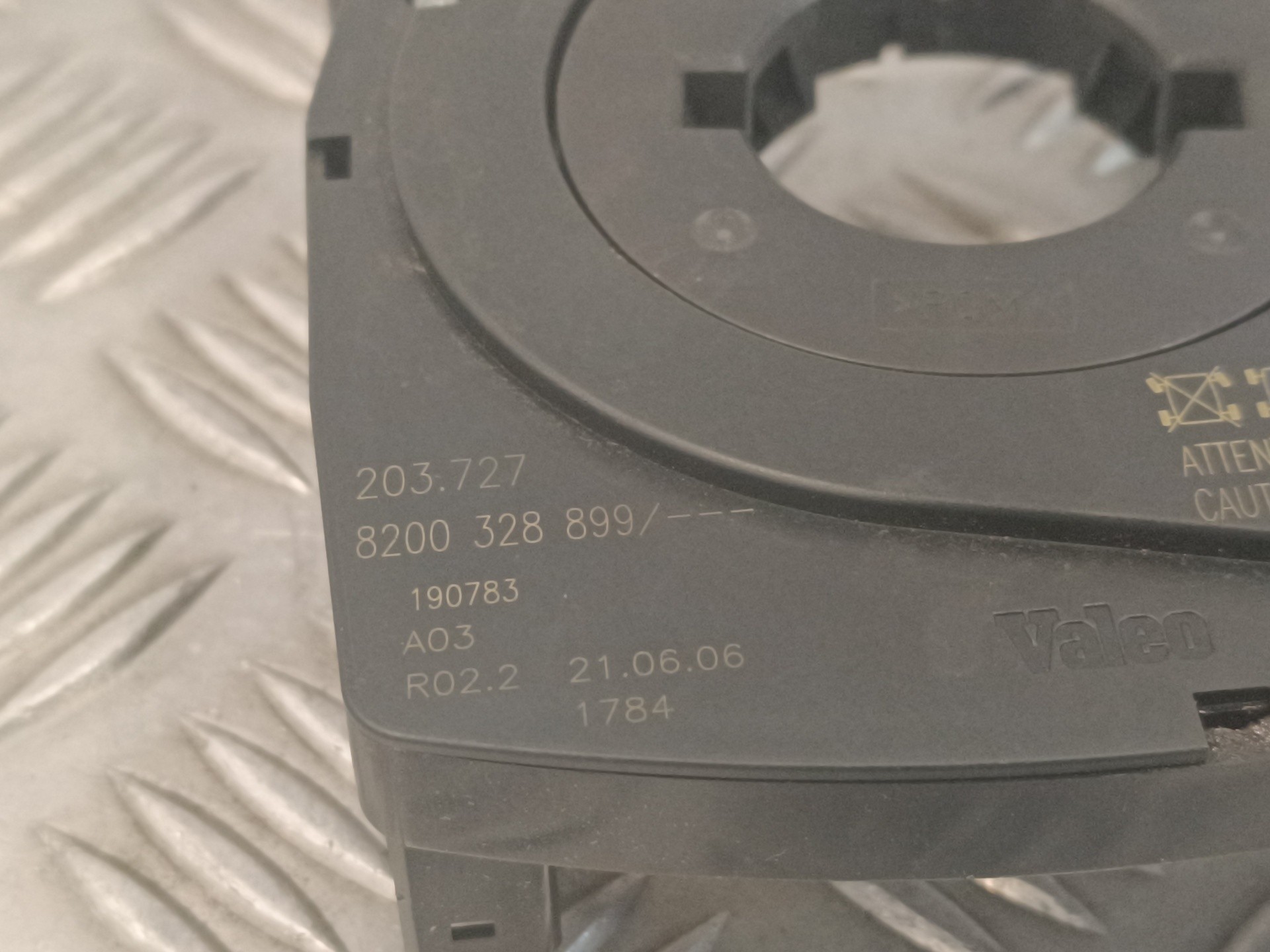 8200328899 SENSOR ANGULO GIRO / 1104565 PARA RENAULT VEL SATIS BJ0 2.2 DCI TUR - Imagen 3 de 10